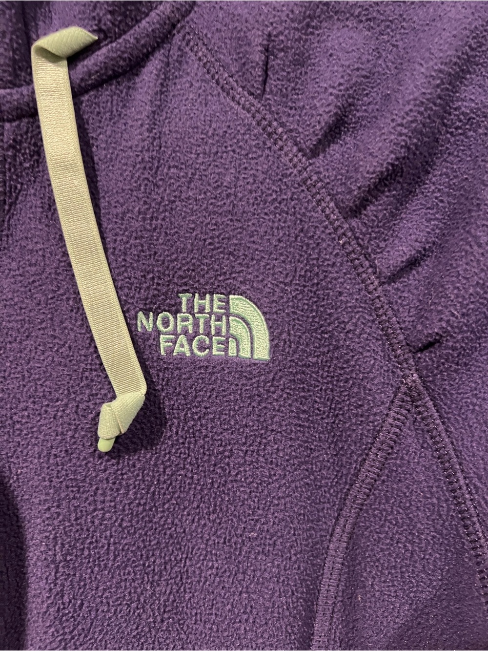 The North Face Purple Fleece jacket